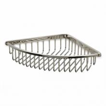 Waterworks 22-33463-06560 - Universal Wall Mounted Extra Large Corner Soap Basket in