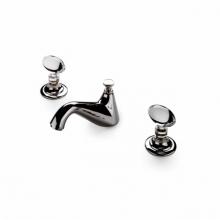 Waterworks 07-91618-27394 - Opus Low Profile Three Hole Deck Mounted Lavatory Faucet with Crystal Egg Handles Complies with