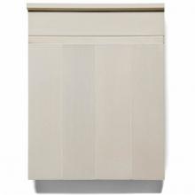 Waterworks 02-62770-94930 - Claypaper Field Tile 3 x 12 Bullnose Single (Short) in Egret