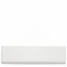 Waterworks 02-34117-69264 - Claypaper Field Tile 3 x 12 Bullnose Single (Short) in Egret