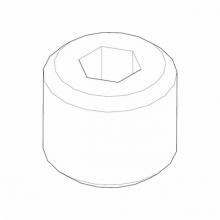 Waterworks 40-49689-80117 - COMPONENT ONLY Orleans Handle Set Screw, Flat Point, M6 x 1.0mm, 5mm Length for Gooseneck Two