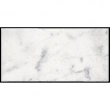 Waterworks 03-52988-30805 - Keystone Field Tile 6 x 12 x 3/8 in Carrara Honed