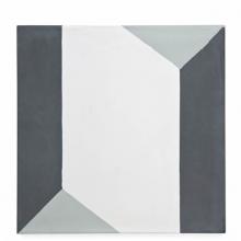 Waterworks 04-99336-34115 - Promenade Decorative Field Tile Flag 12'' x 12'' Matte