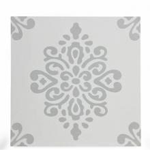 Waterworks 04-58587-09194 - Promenade Decorative Field Tile Damask 12'' x 12'' Matte