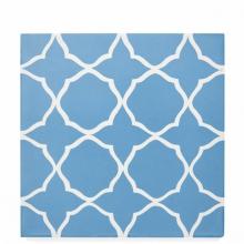 Waterworks 04-16456-90105 - Promenade Decorative Field Tile Tess 8'' x 8'' Matte