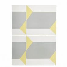 Waterworks 04-96811-91789 - Promenade Decorative Field Tile Flag 8'' x 8'' Matte