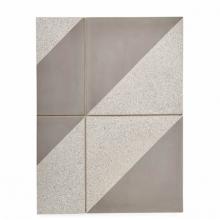 Waterworks 04-83098-24704 - Promenade Decorative Field Tile Dash 8'' x 8'' Matte