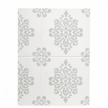 Waterworks 04-50317-76781 - Promenade Decorative Field Tile Damask 8'' x 8'' Matte