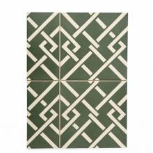 Waterworks 04-25466-40586 - Promenade Decorative Field Tile Connect 8'' x 8'' Matte