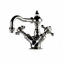 Waterworks 07-64257-20395 - Julia High Profile One Hole Deck Mounted Lavatory Faucet with Metal Cross Handles in Chrome