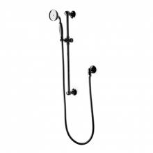 Waterworks 05-07902-46820 - Julia Handshower On Bar with Metal Handle in Unlacquered Brass, 2.5gpm