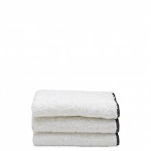Waterworks 33-23542-33412 - Gotham Cotton Wash Towel in White/Slate