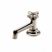 Waterworks 07-59692-11864 - Henry Low Profile One Hole Deck Mounted Lavatory Faucet with Metal Cross Handle in
