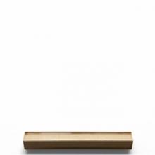 Waterworks 02-52047-57140 - District Tile Quarter Square 5/8'' x 6'' in Sparrow Glossy