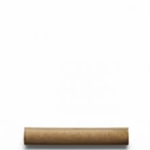 Waterworks 02-86483-86956 - District Tile Quarter Round 1'' x 6'' in Butter Glossy