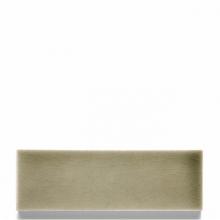 Waterworks 02-35110-30226 - District Tile Bullnose Single Long 2'' x 6'' in Sparrow Glossy