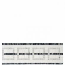 Waterworks 03-28636-98049 - Signet Chinois Border 4 7/8'' x 13 3/4'' in Stone Group 1, 2, 3, and