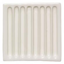 Waterworks 02-09686-15449 - Archive Rope and Star Decorative Field Tile Flute 3'' x