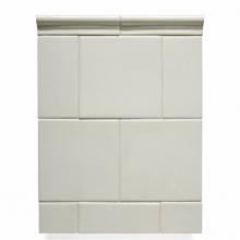 Waterworks 02-58353-95894 - Cottage Universal Rail 1 1/2'' x 6'' in Canvas Glossy Crackle