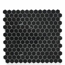 Waterworks 03-59132-29409 - Studio Stone 2.5cm Hexagon Mosaic in White Thassos Polished