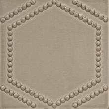 Waterworks 02-34077-88978 - Architectonics Handmade Boss Decorative Field Tile Hexad Petite 6'' x 6''