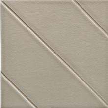 Waterworks 02-46936-45336 - Architectonics Handmade Odyssey Decorative Field Tile Maze Embossed 6'' x 6''