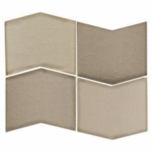 Waterworks 02-66107-39509 - Architectonics Handmade Decorative Field Tile Wing 3'' x 6''