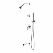 Waterworks 05-85644-96336 - Flyte Pressure Balance Shower Package with 2 3/4'' Head, Handshower, Tub Spout and