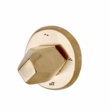 Waterworks 05-51164-09024 - Isla Three Way Diverter Valve Trim for Thermostatic System with Metal Geode Handle in Chrome