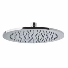 Waterworks 05-98116-85237 - Universal Round Flat 9 1/2 Shower Head in Nickel, 2.5gpm