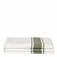 Waterworks 33-13579-06947 - Secco Kitchen Towel in Cream with Green