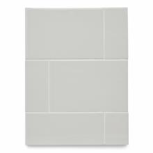 Waterworks 02-21955-38132 - Cottage Field Tile 6 x 9 in Shale Glossy Solid