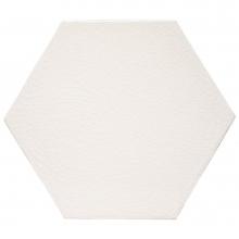 Waterworks 02-13820-29624 - Architectonics Handmade Field Tile 6 Hexagon in Graycloth Glossy Solid
