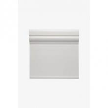 Waterworks 02-26401-54635 - Archive Lexington Avenue B Base 6 x 6 Standard Stopend (Right) in White Glossy Solid