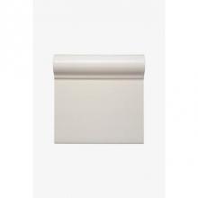 Waterworks 02-50935-83075 - Archive Columbus Avenue Standard Base 6 x 6 Standard Stopend (Right) in White Glossy Solid