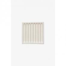 Waterworks 02-04827-72784 - Archive Rope and Star Decorative Field Tile Flute 3'' x