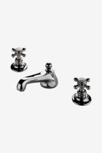 Waterworks 07-80769-33802 - Astoria Low Profile Three Hole Deck Mounted Lavatory Faucet with Metal Cross Handles in Shadow,