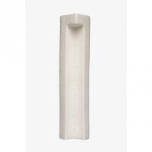 Waterworks 02-84110-34149 - Architectonics Handmade Long Inside Square Beak 1 x 6 1/2 in Havana Glossy Crackle