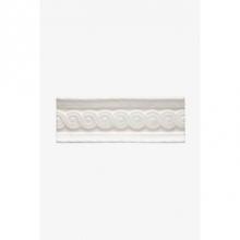 Waterworks 02-16539-12384 - Architectonics Handmade Classic Revival Serpentine Border 2 1/8 x 6 Finished and Glazed (Right) in