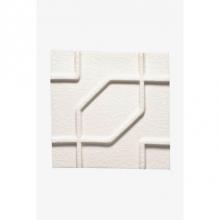 Waterworks 02-59273-06035 - Architectonics Handmade Chinoiserie Decorative Field Tile Chinoiserie 4 1/4 x 4 1/4 in Shagreen Da