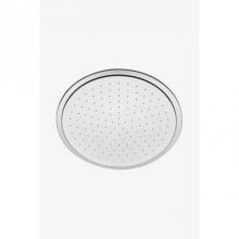 Waterworks 05-39260-57949 - Universal Recessed Ceiling Mounted 9 3/4 Shower Rose in Unlacquered Brass, 1.75gpm
