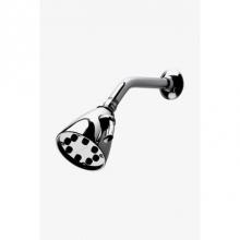 Waterworks 05-82925-15942 - Universal 3 1/2 Shower Head, Arm and Flange with Adjustable Spray in Matte Nickel, 1.75gpm