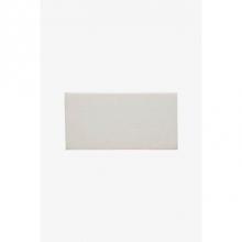 Waterworks 02-60765-29876 - Architectonics Handmade Field Tile 2 x 4 Bullnose Single (Short) in Matte White Matte Solid
