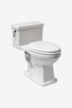 Waterworks 14-36315-57041 - Alden One Piece High Efficiency Elongated Watercloset in Bright White with Slow Close Plastic
