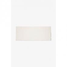 Waterworks 02-45460-05820 - Architectonics Handmade Field Tile 3 1/4 x 8 Bullnose Single (Long) in Graycloth Glossy Solid
