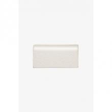 Waterworks 02-75617-61225 - Architectonics Handmade Field Tile 1 1/2 x 3 Bullnose Single (Short) in Dove  Glossy Solid