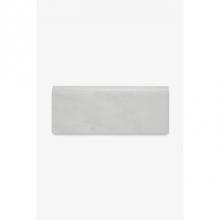 Waterworks 03-91327-70675 - Studio Stone Standard Base 5'' x 12'' in Oriental White Honed