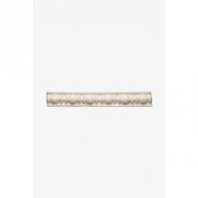 Waterworks 02-18152-59149 - Architectonics Handmade Classic Revival Abacus Liner 1 x 6 in Matte White Matte Solid