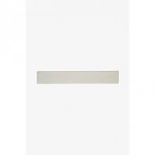 Waterworks 02-81598-42297 - Architectonics Handmade Small Bar Liner Incorner in Creamware Glossy Crackle