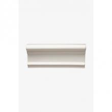 Waterworks 02-99055-29195 - Architectonics Handmade Universal Soffit Rail Outcorner in Havana  Glossy Crackle